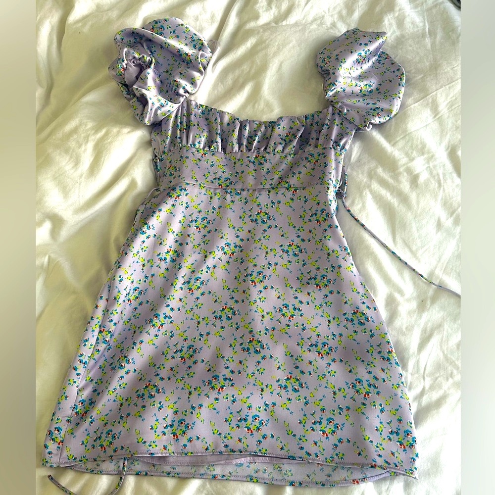 Zara Lavender Summer Dress